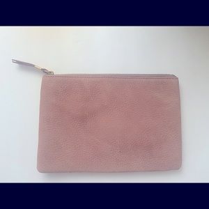 Madewell nubuck leather clutch wallet bag. New with tag.